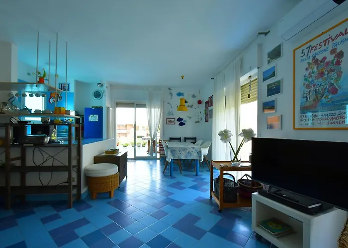 Attico Gabriella, Mare, Verde, Sole E Tranquillita Apartmán